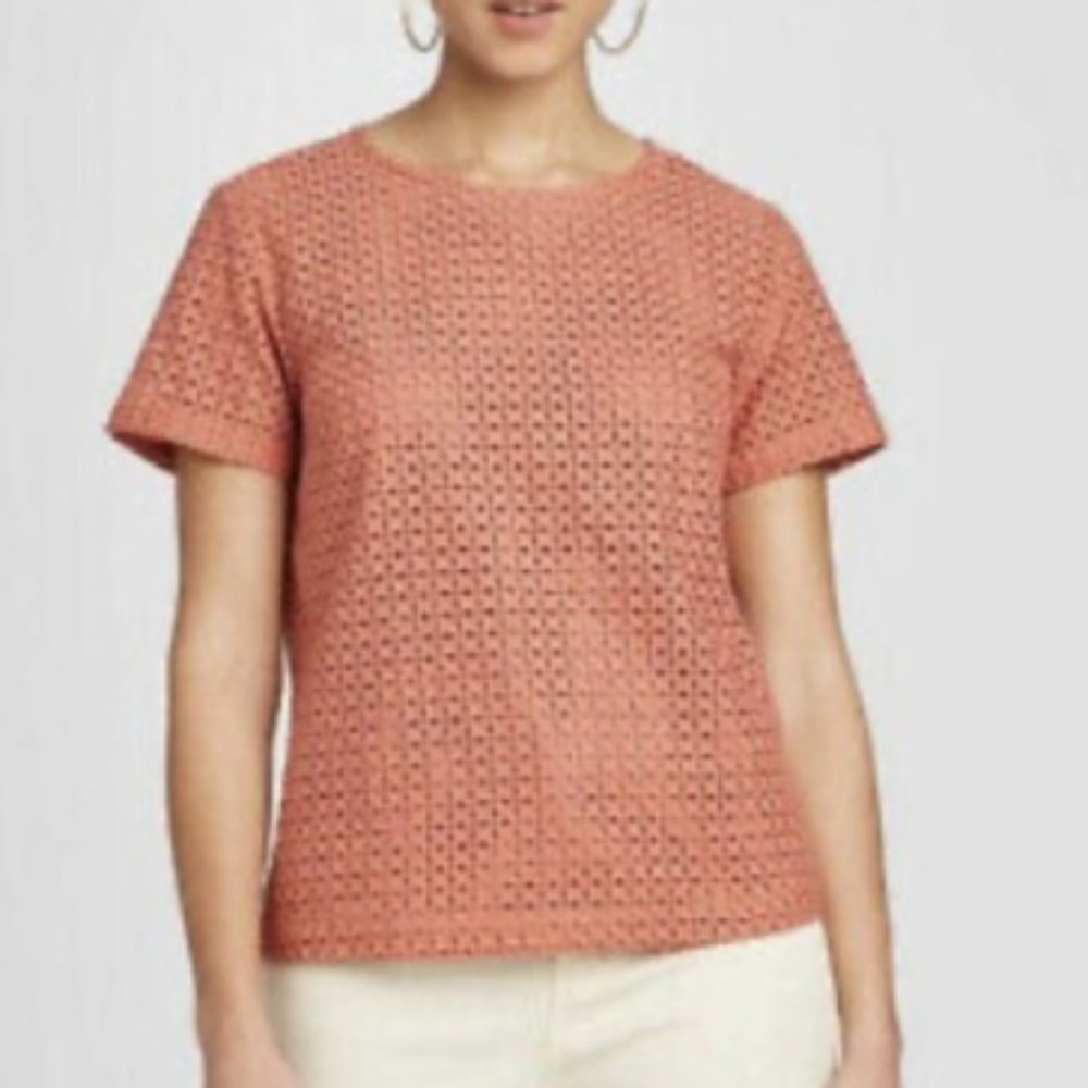 Coral Blouse